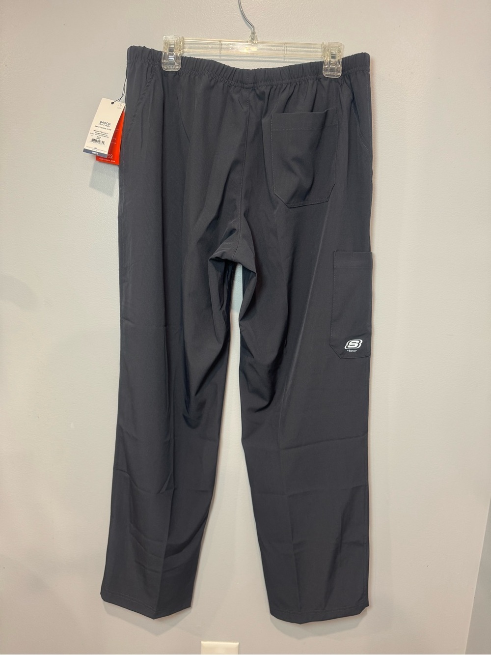 Skechers by Barco Men's Medical Scrubs Cargo Pant Gray Size Large NWT - Picture 5 of 16